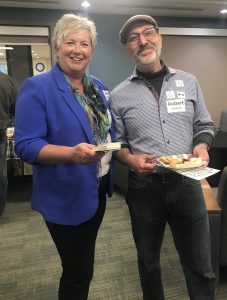 Nancy and Robert at our Small Business Week Meet and Greet